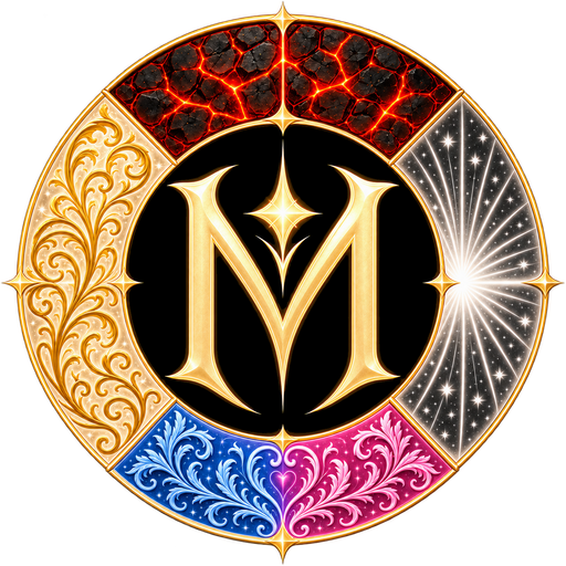 Transparent circular sigil for The Maidens.
