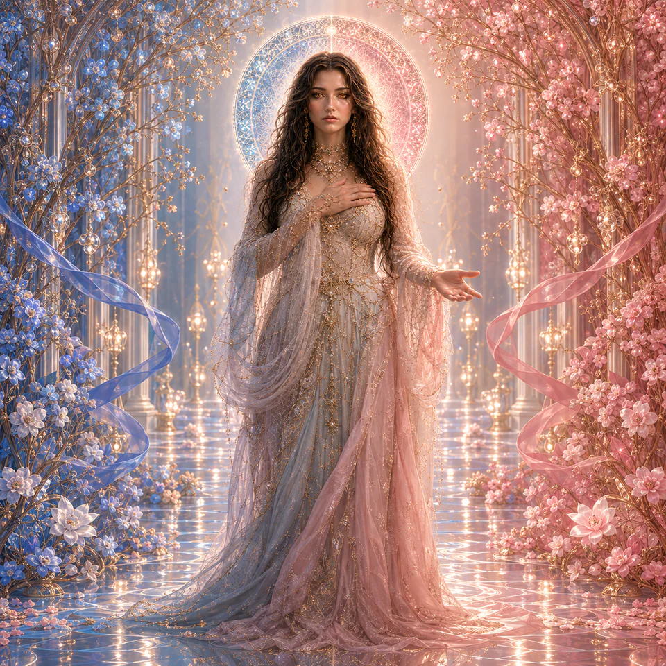 The public Quaternity portrait for Love Maiden.